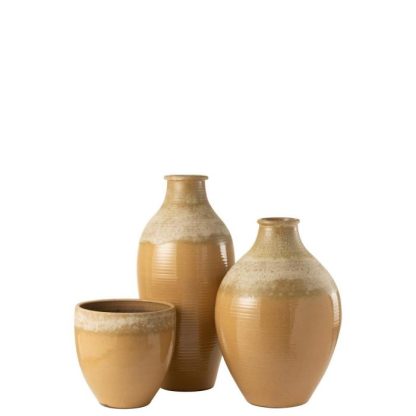 Pot & Cache-Pot | Vase Design "Camel Envoutant" 83cm Brun Clair Pot & Cache-Pot Brun clair