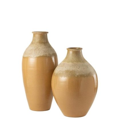 Pot & Cache-Pot | Vase Design "Camel Envoutant" 83cm Brun Clair Pot & Cache-Pot Brun clair