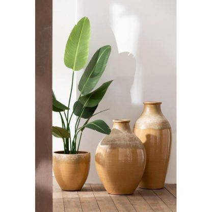 Pot & Cache-Pot | Vase Design "Camel Envoutant" 83cm Brun Clair Pot & Cache-Pot Brun clair