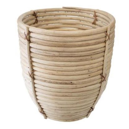 Pot & Cache-Pot | Lot de 3 Pots en Rotin "Eli" 35cm Naturel Pot & Cache-Pot Naturel