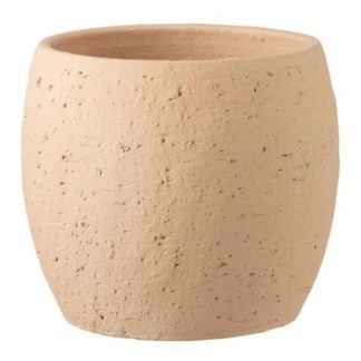 Pot & Cache-Pot | Cache-Pot en Céramique "Enya" 24cm Beige Pot & Cache-Pot Beige