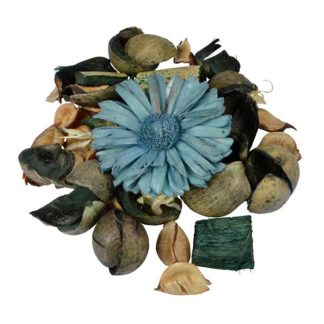 Pot Pourri | Pot Pourri "Essentiel II" 110g Lagon Bougies & Senteurs Bleu