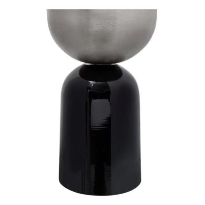 Pot & Cache-Pot | Cache-Pot Fait Main "Support" 59cm Argent & Prune Pot & Cache-Pot Argent & Prune