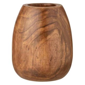 Pot & Cache-Pot | Cache-Pot Déco "Wood Paulownia" 50cm Marron Pot & Cache-Pot Marron