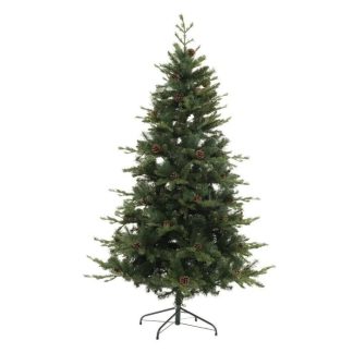 Sapin de Noël | Sapin de Noël Artificiel "Yukon" 150cm Vert Décoration de Noël Sapin de Noël