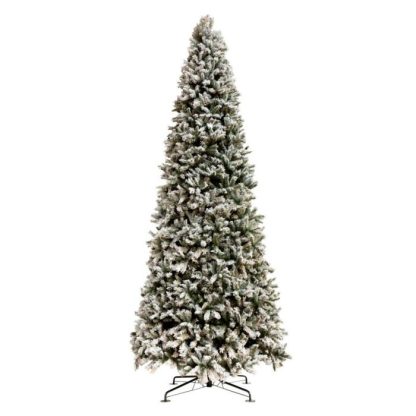 Sapin de Noël | Sapin de Noël Déco "Enneigé" 450cm Vert Décoration de Noël Sapin de Noël