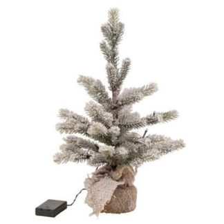 Sapin de Noël | Sapin de Noël Déco Led "Enneigé" 50cm Vert Décoration de Noël Sapin de Noël