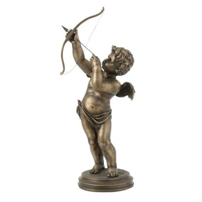 Statue & Statuette | Statue Déco Ange "Arc" 82cm Bronze Accessoires Déco Bronze