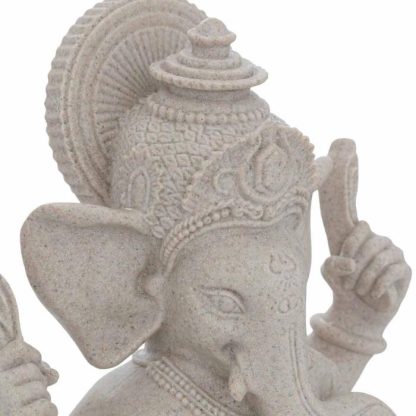 Statue & Statuette | Statuette Déco Ganesh "Chaya" 25cm Beige Accessoires Déco Beige