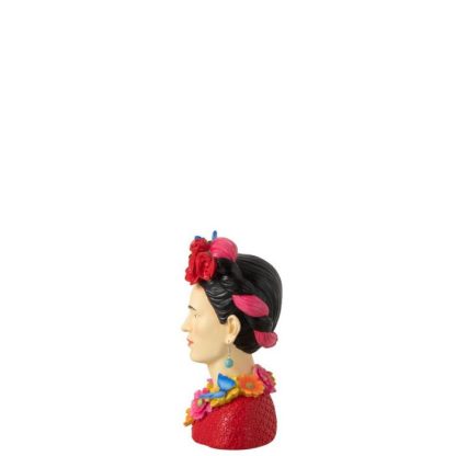 Statue & Statuette | Statuette Déco Buste "Frida Khalo" 22cm Multicolore Accessoires Déco Multicolore