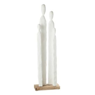 Statue & Statuette | Statue Déco "Grands Personnages" 95cm Blanc Accessoires Déco Blanc