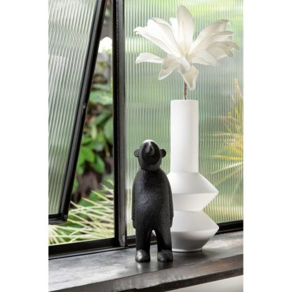 Statue & Statuette | Statuette Déco en Bois "Ngurah" 30cm Noir Accessoires Déco Noir