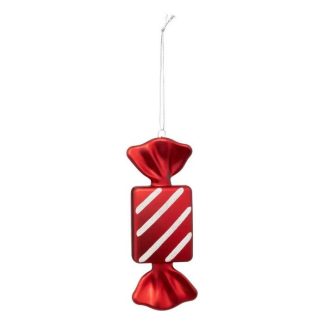 Sujet de Noël | Sujet de Noël "Bonbon" 15cm Rouge Décoration de Noël Rouge