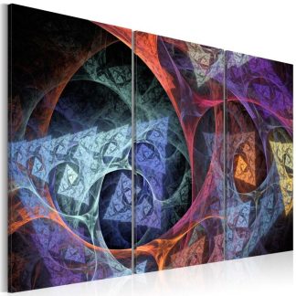 Toile & Tableau | Tableau "Abstraction de Différentes Couleurs" Décoration Murale Multicolore