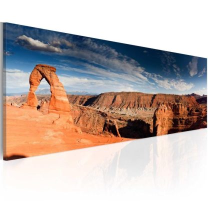 Toile & Tableau | Tableau Imprimé "Grand Canyon Panorama" Décoration Murale Multicolore