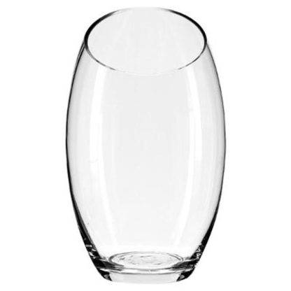 Vase | Vase Bombé "Clear" 24cm Transparent Vase Transparent