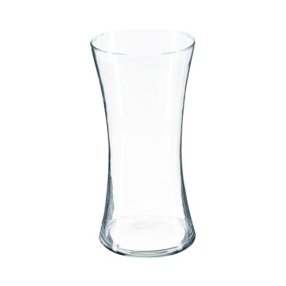 Vase | Vase Cintré 30cm Transparent Vase Transparent