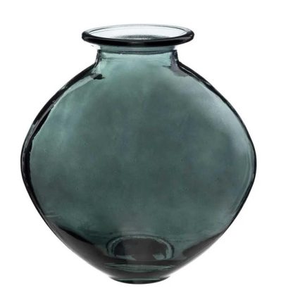 Vase | Vase Design en Verre "Candy" 26cm Vert Vase Vase