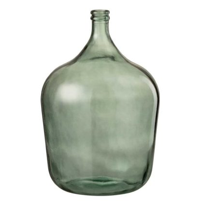 Vase | Vase Design en Verre "Carafe" 56cm Vert Vase Vase