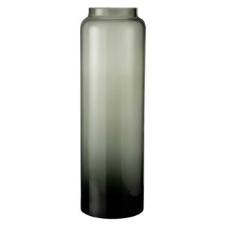 Vase | Vase Design en Verre "Droit Long" 60cm Gris Vase Gris