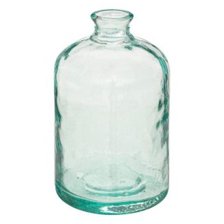 Vase | Vase Design en Verre "Imet" 32cm Transparent Vase Transparent