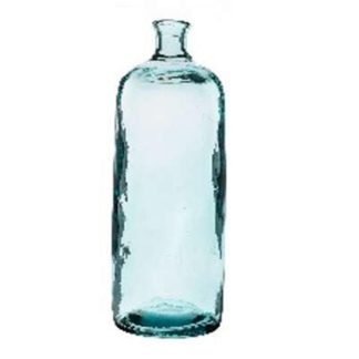 Vase | Vase Design en Verre "Imet" 42cm Transparent Vase Transparent