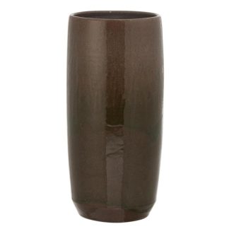 Vase | Vase Rond "Bord Céramique" 55cm Vert & Naturel Vase Vase