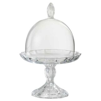 Objet à Poser | Cloche Vintage Déco "Classique" 21cm Transparent Accessoires Déco Objet à Poser