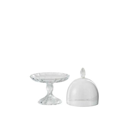 Objet à Poser | Cloche Vintage Déco "Classique" 21cm Transparent Accessoires Déco Objet à Poser