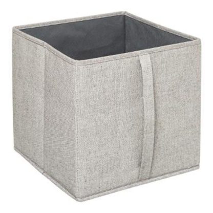 Boîte de Rangement | Boîte de Rangement Déco "Couvercle" 31x31cm Beige Boîte de Rangement Beige