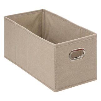 Boîte de Rangement | Boîte de Rangement Pliable "Nell" 15x31cm Lin Boîte de Rangement Boîte de Rangement