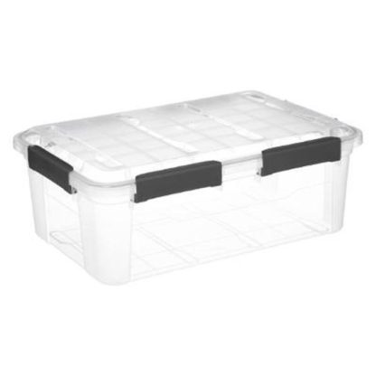 Boîte de Stockage | Boîte de Rangement "Protection" 32L Transparent Boîte de Stockage Boîte de Stockage